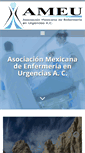 Mobile Screenshot of ameu.org.mx