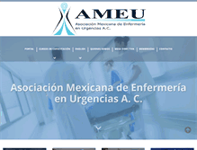 Tablet Screenshot of ameu.org.mx